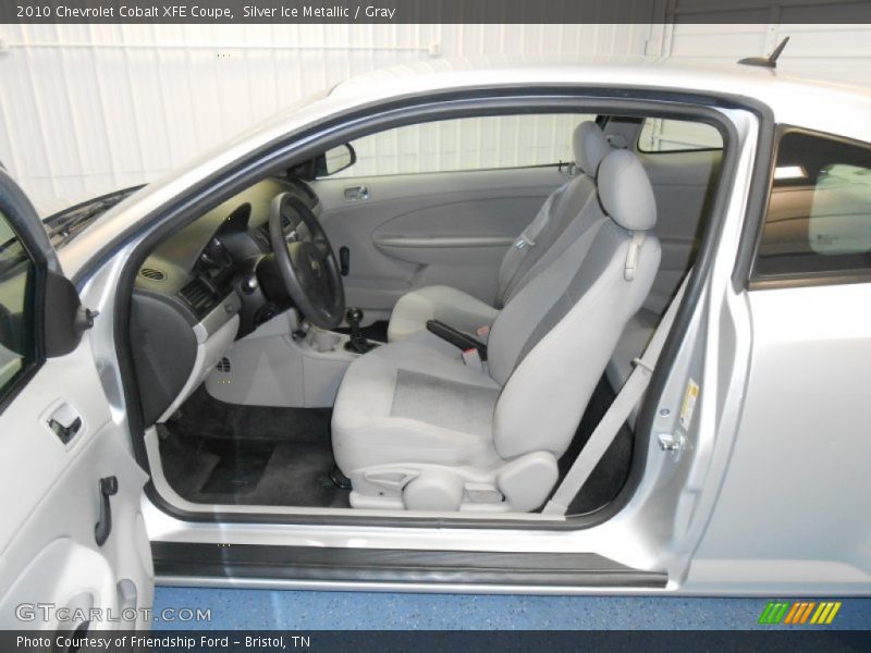 Silver Ice Metallic / Gray 2010 Chevrolet Cobalt XFE Coupe