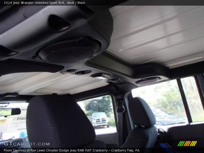 Anvil / Black 2014 Jeep Wrangler Unlimited Sport 4x4