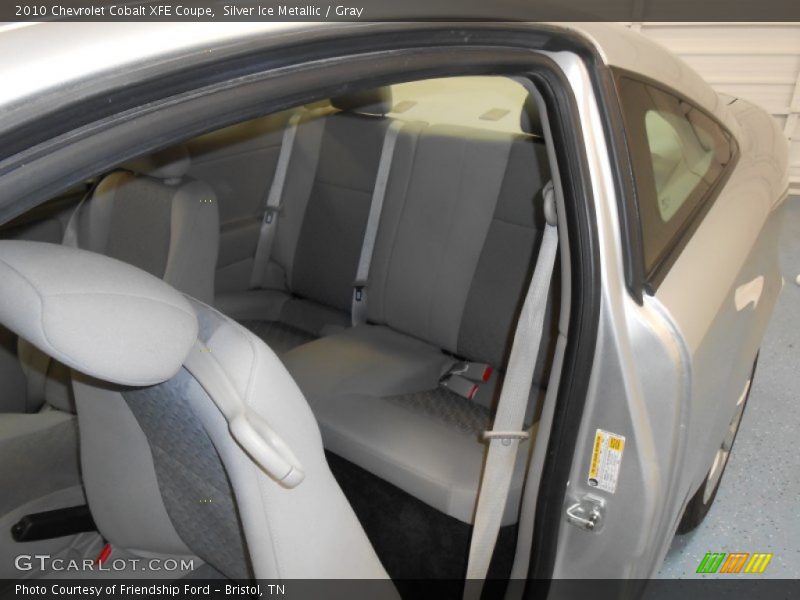 Silver Ice Metallic / Gray 2010 Chevrolet Cobalt XFE Coupe
