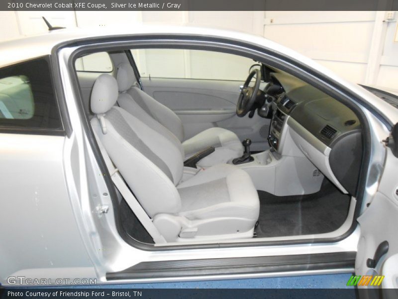 Silver Ice Metallic / Gray 2010 Chevrolet Cobalt XFE Coupe