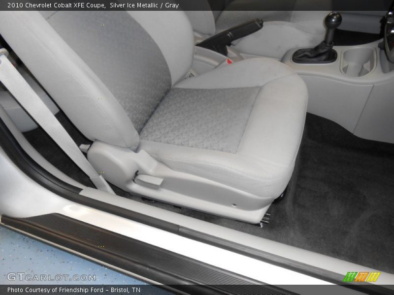 Silver Ice Metallic / Gray 2010 Chevrolet Cobalt XFE Coupe