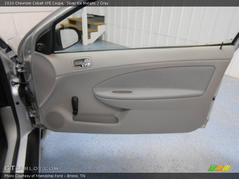 Silver Ice Metallic / Gray 2010 Chevrolet Cobalt XFE Coupe