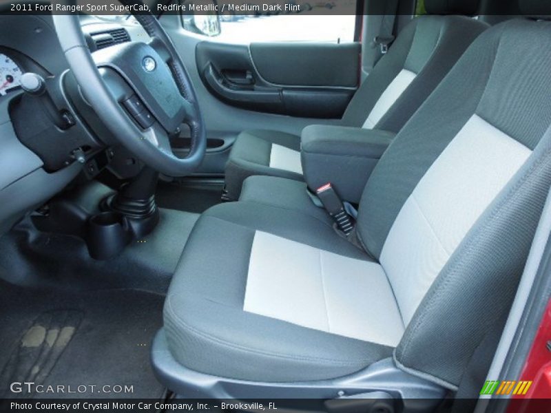 Redfire Metallic / Medium Dark Flint 2011 Ford Ranger Sport SuperCab