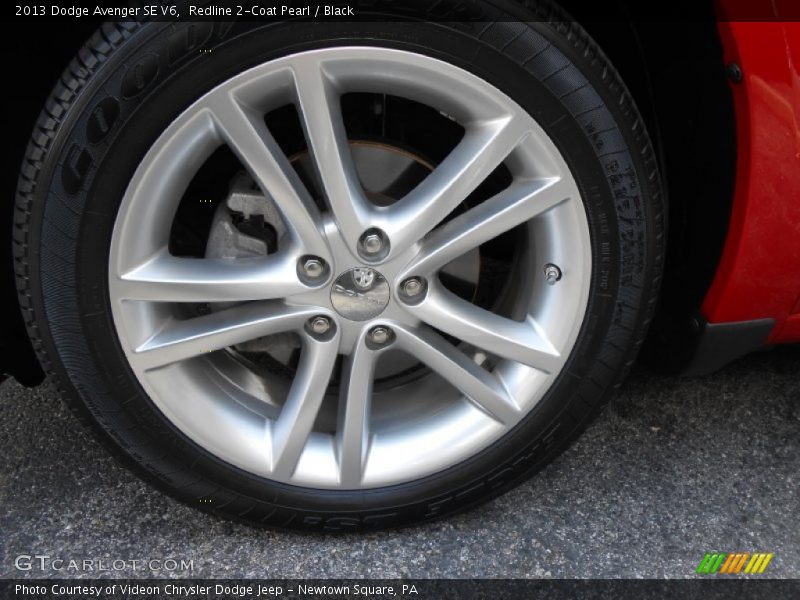 Redline 2-Coat Pearl / Black 2013 Dodge Avenger SE V6