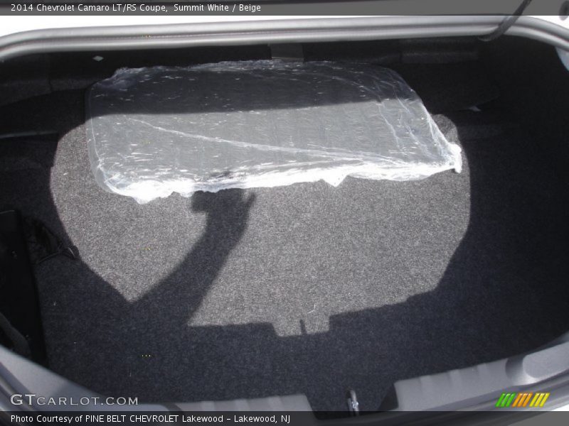  2014 Camaro LT/RS Coupe Trunk