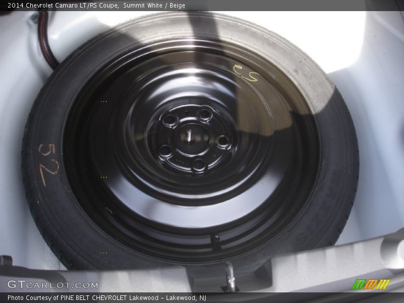 Summit White / Beige 2014 Chevrolet Camaro LT/RS Coupe