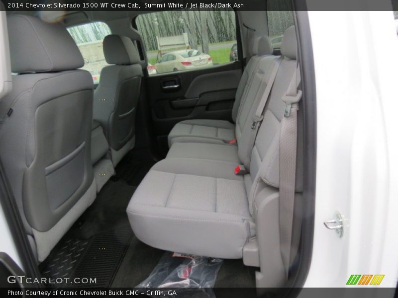 Rear Seat of 2014 Silverado 1500 WT Crew Cab