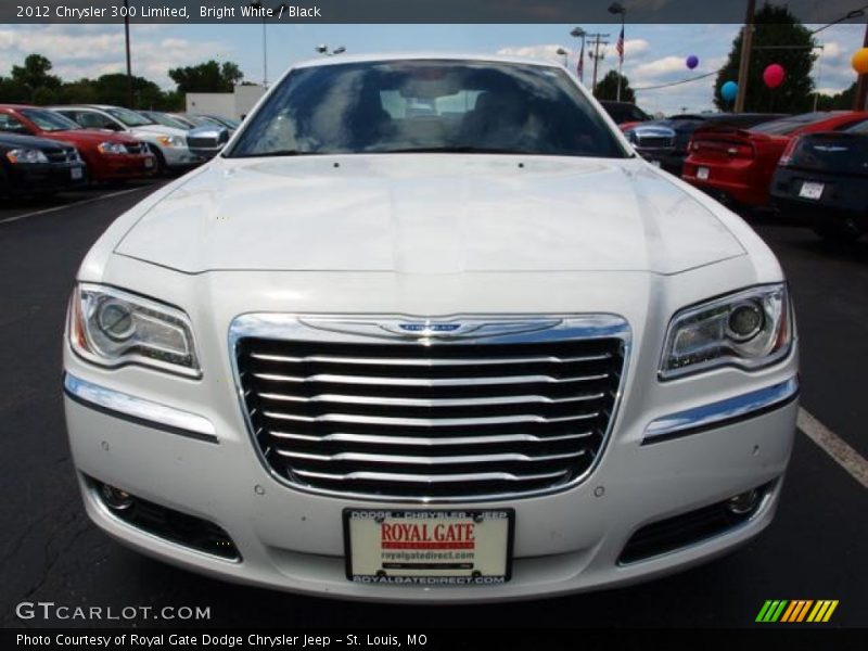 Bright White / Black 2012 Chrysler 300 Limited