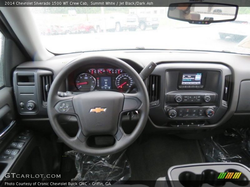 Dashboard of 2014 Silverado 1500 WT Crew Cab