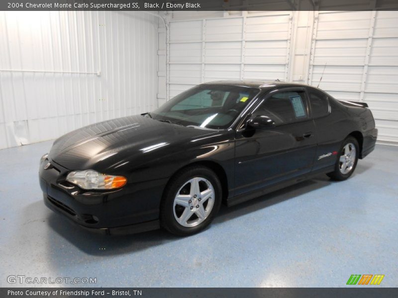 Black / Ebony Black 2004 Chevrolet Monte Carlo Supercharged SS