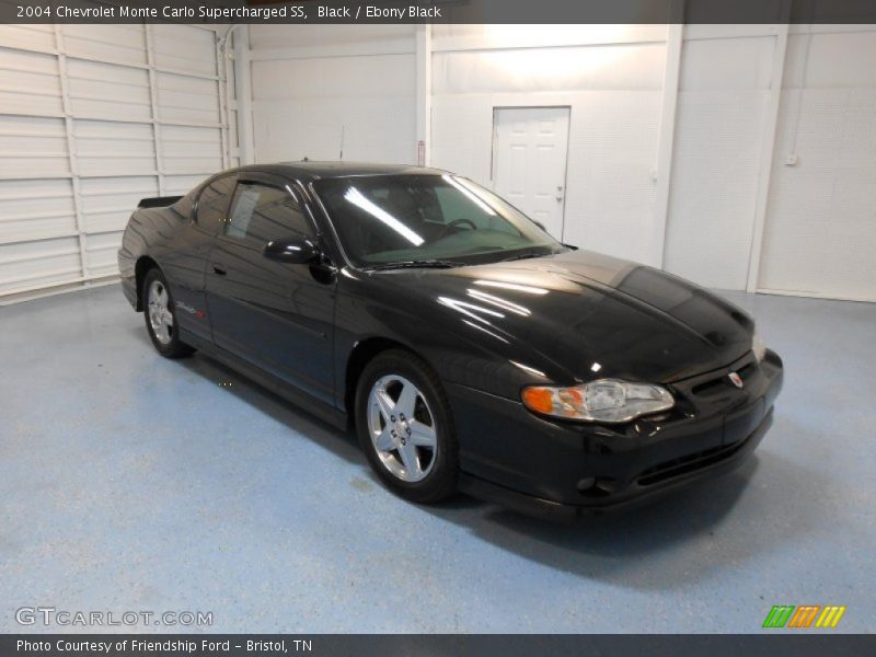 Black / Ebony Black 2004 Chevrolet Monte Carlo Supercharged SS