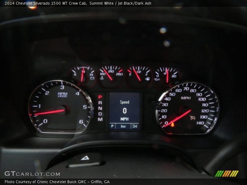  2014 Silverado 1500 WT Crew Cab WT Crew Cab Gauges