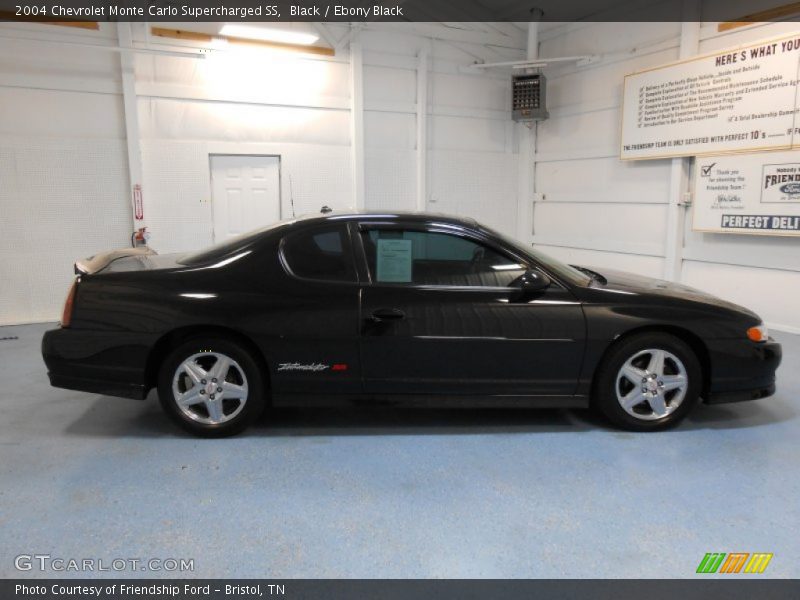 Black / Ebony Black 2004 Chevrolet Monte Carlo Supercharged SS