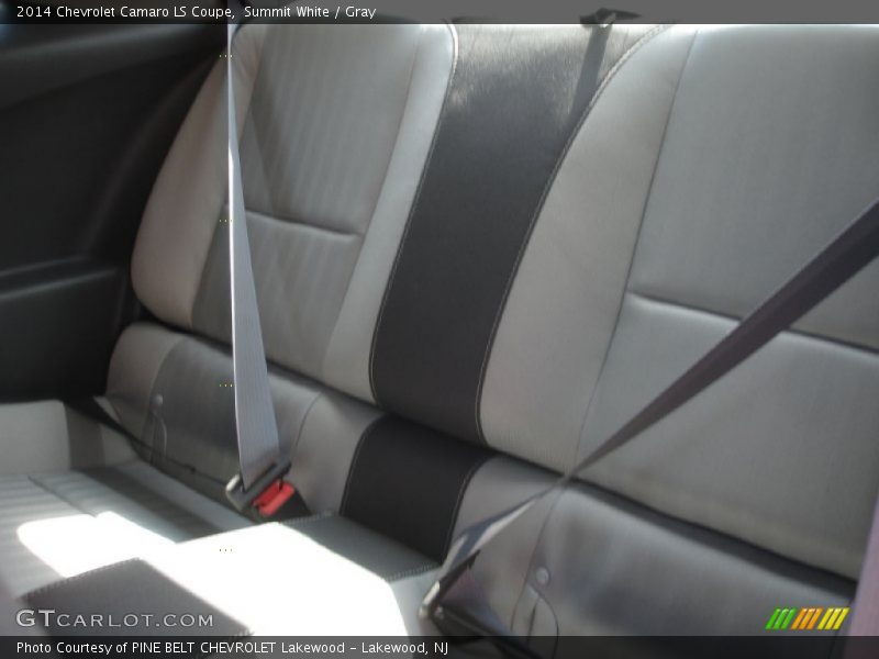 Summit White / Gray 2014 Chevrolet Camaro LS Coupe