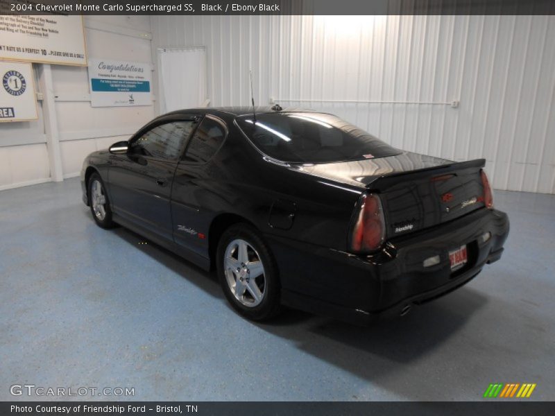 Black / Ebony Black 2004 Chevrolet Monte Carlo Supercharged SS