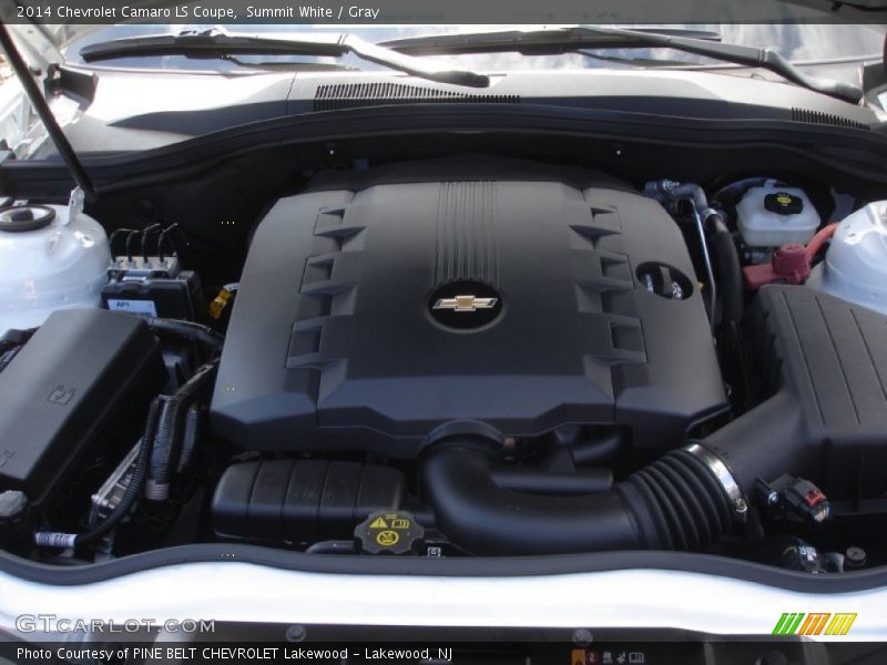 Summit White / Gray 2014 Chevrolet Camaro LS Coupe