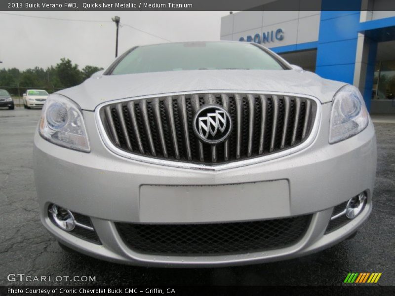 Quicksilver Metallic / Medium Titanium 2013 Buick Verano FWD