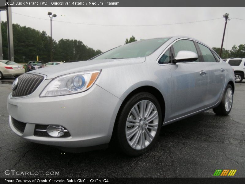 Quicksilver Metallic / Medium Titanium 2013 Buick Verano FWD