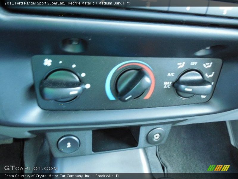 Redfire Metallic / Medium Dark Flint 2011 Ford Ranger Sport SuperCab