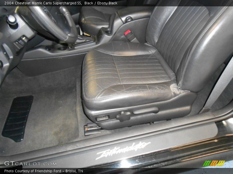 Black / Ebony Black 2004 Chevrolet Monte Carlo Supercharged SS