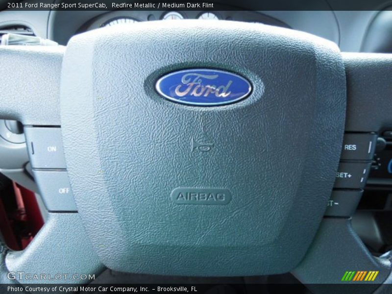 Redfire Metallic / Medium Dark Flint 2011 Ford Ranger Sport SuperCab