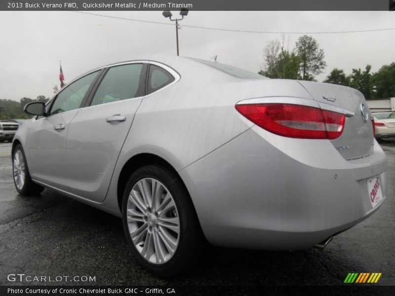 Quicksilver Metallic / Medium Titanium 2013 Buick Verano FWD