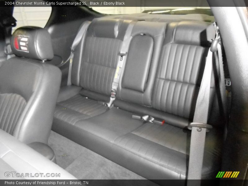 Black / Ebony Black 2004 Chevrolet Monte Carlo Supercharged SS