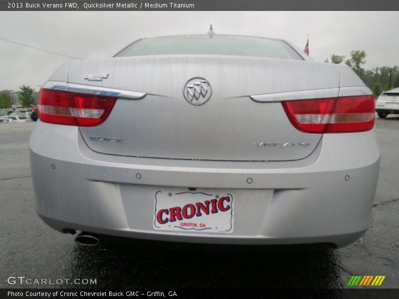 Quicksilver Metallic / Medium Titanium 2013 Buick Verano FWD