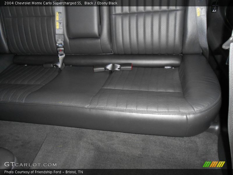 Black / Ebony Black 2004 Chevrolet Monte Carlo Supercharged SS
