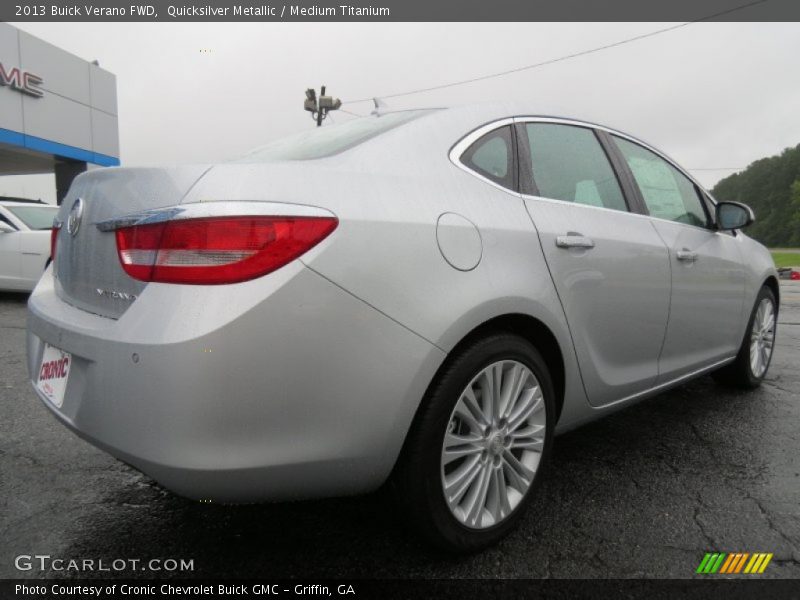 Quicksilver Metallic / Medium Titanium 2013 Buick Verano FWD