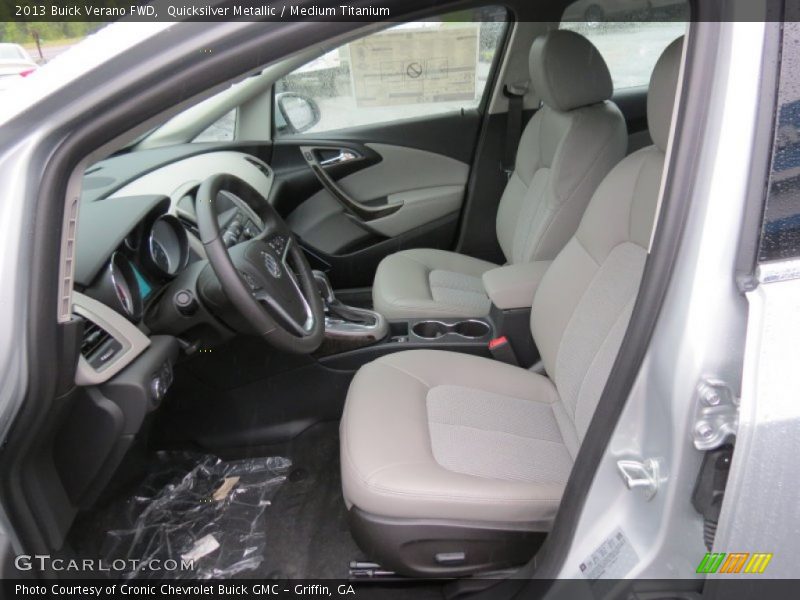 Quicksilver Metallic / Medium Titanium 2013 Buick Verano FWD