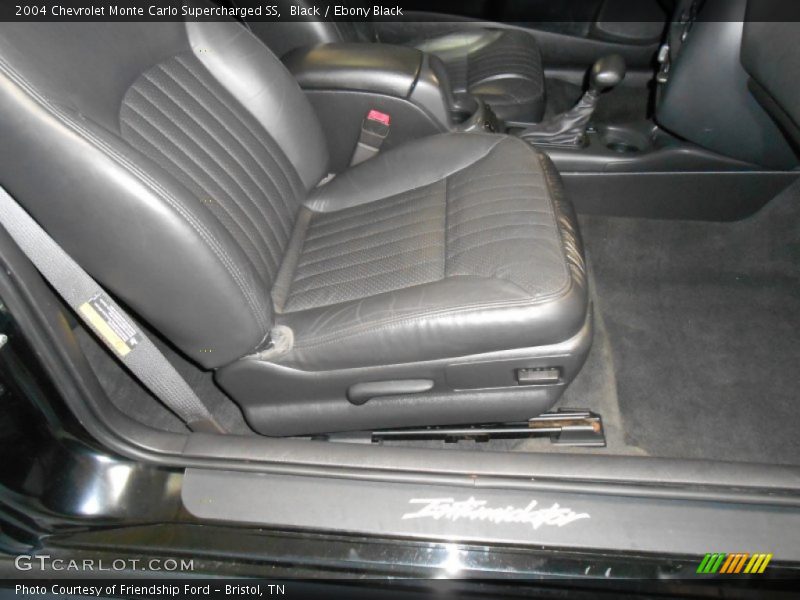 Black / Ebony Black 2004 Chevrolet Monte Carlo Supercharged SS