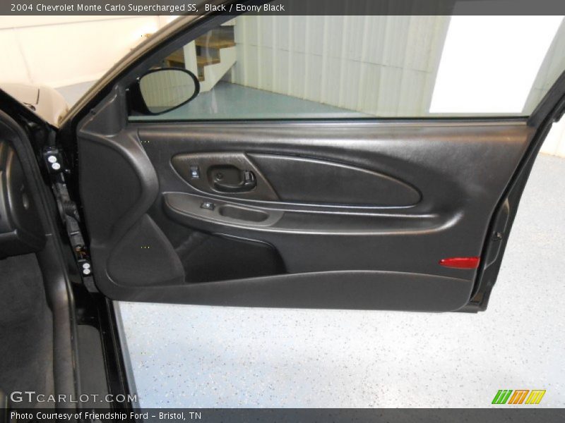 Black / Ebony Black 2004 Chevrolet Monte Carlo Supercharged SS