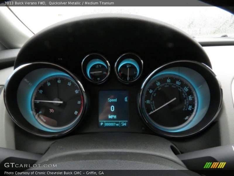 Quicksilver Metallic / Medium Titanium 2013 Buick Verano FWD