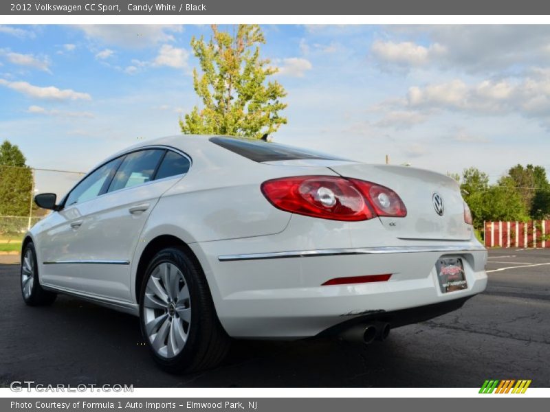 Candy White / Black 2012 Volkswagen CC Sport