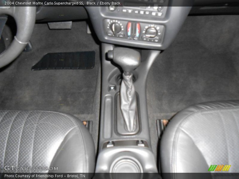 Black / Ebony Black 2004 Chevrolet Monte Carlo Supercharged SS