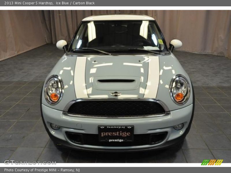 Ice Blue / Carbon Black 2013 Mini Cooper S Hardtop
