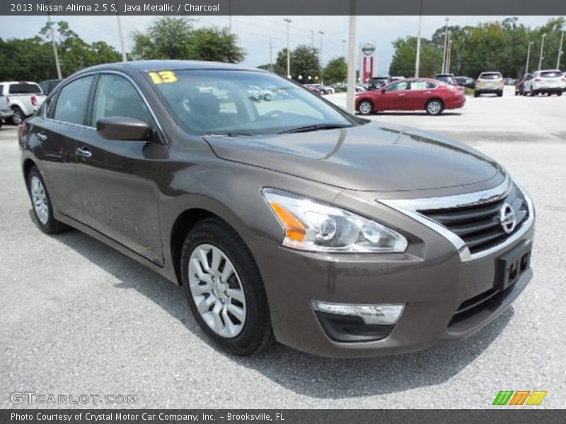 Java Metallic / Charcoal 2013 Nissan Altima 2.5 S