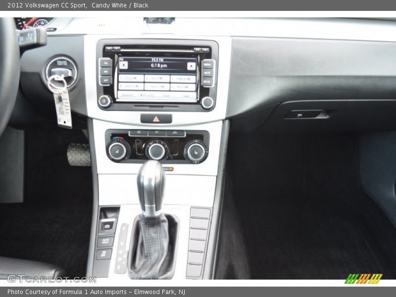 Candy White / Black 2012 Volkswagen CC Sport