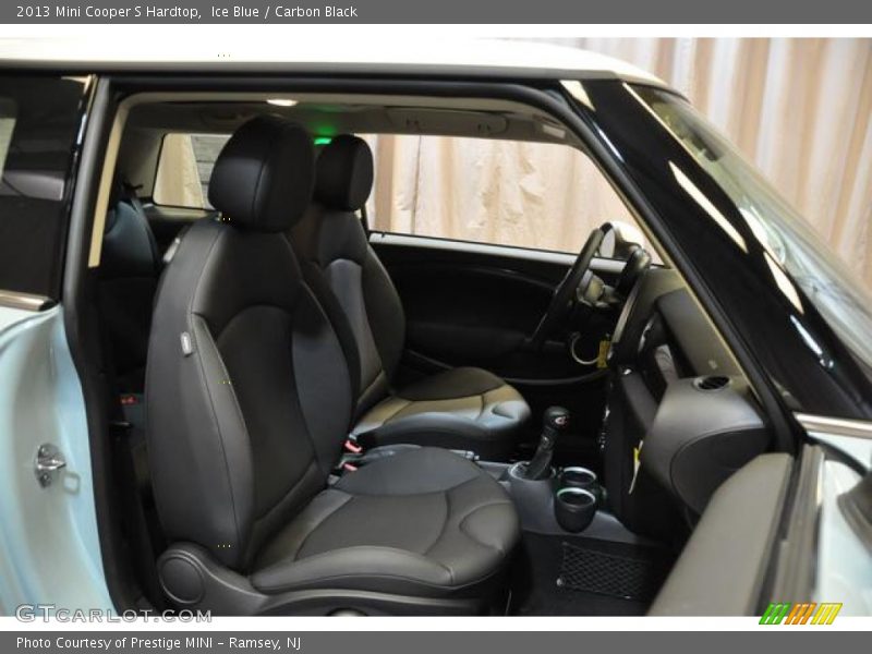 Ice Blue / Carbon Black 2013 Mini Cooper S Hardtop