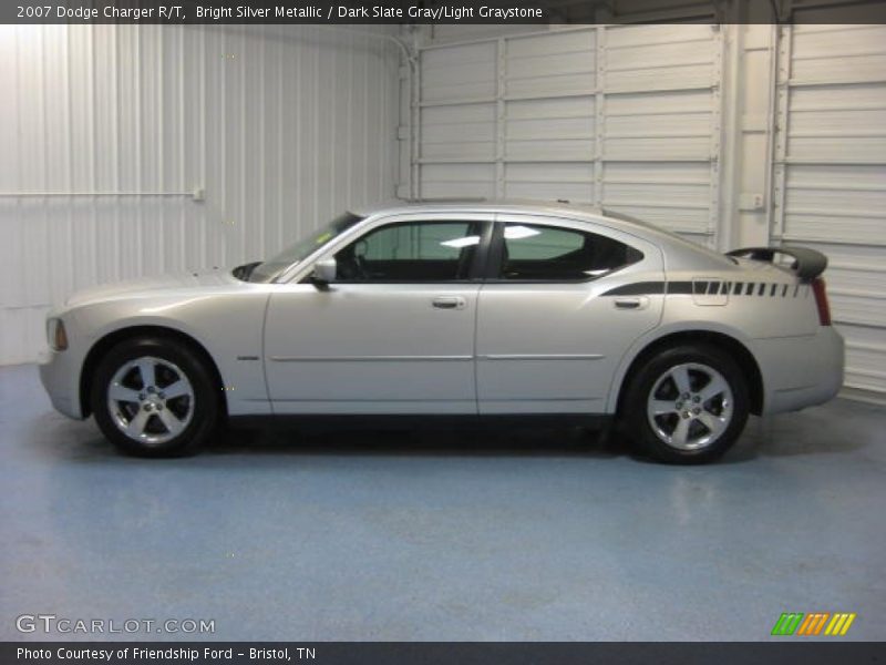 Bright Silver Metallic / Dark Slate Gray/Light Graystone 2007 Dodge Charger R/T