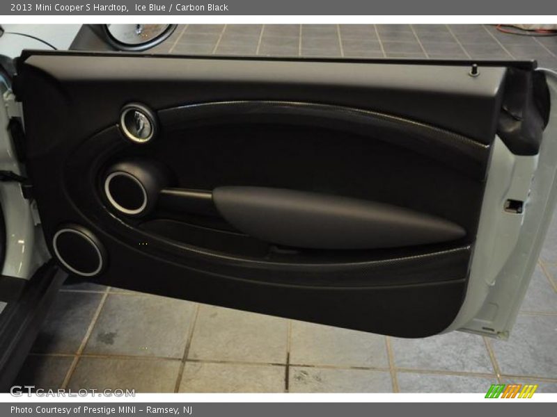 Ice Blue / Carbon Black 2013 Mini Cooper S Hardtop