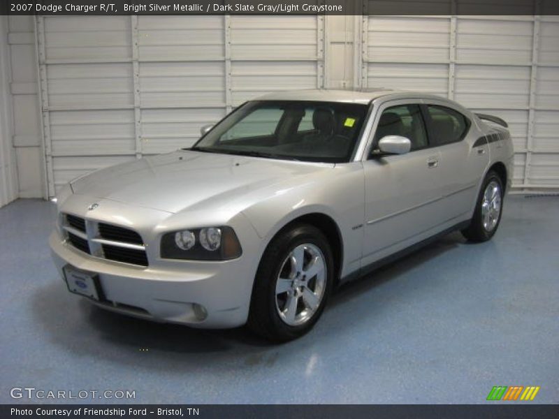 Bright Silver Metallic / Dark Slate Gray/Light Graystone 2007 Dodge Charger R/T