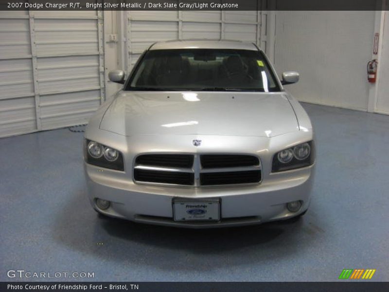 Bright Silver Metallic / Dark Slate Gray/Light Graystone 2007 Dodge Charger R/T