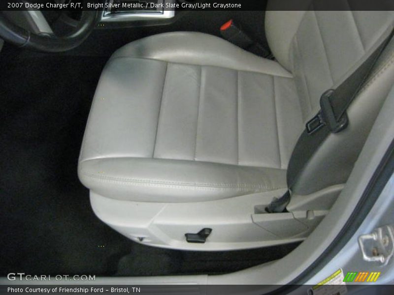 Bright Silver Metallic / Dark Slate Gray/Light Graystone 2007 Dodge Charger R/T