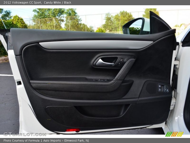 Candy White / Black 2012 Volkswagen CC Sport