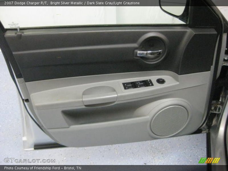 Bright Silver Metallic / Dark Slate Gray/Light Graystone 2007 Dodge Charger R/T