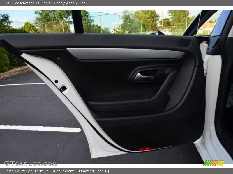 Candy White / Black 2012 Volkswagen CC Sport