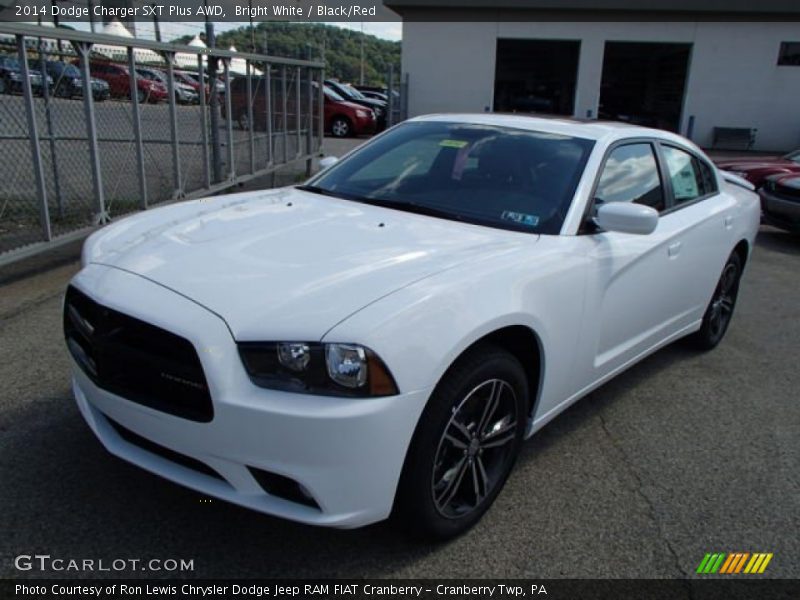 Front 3/4 View of 2014 Charger SXT Plus AWD