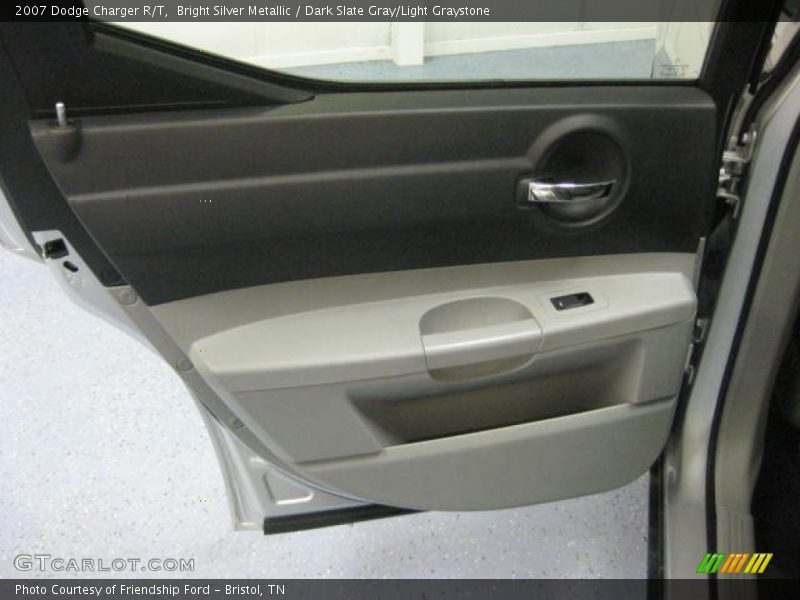 Bright Silver Metallic / Dark Slate Gray/Light Graystone 2007 Dodge Charger R/T